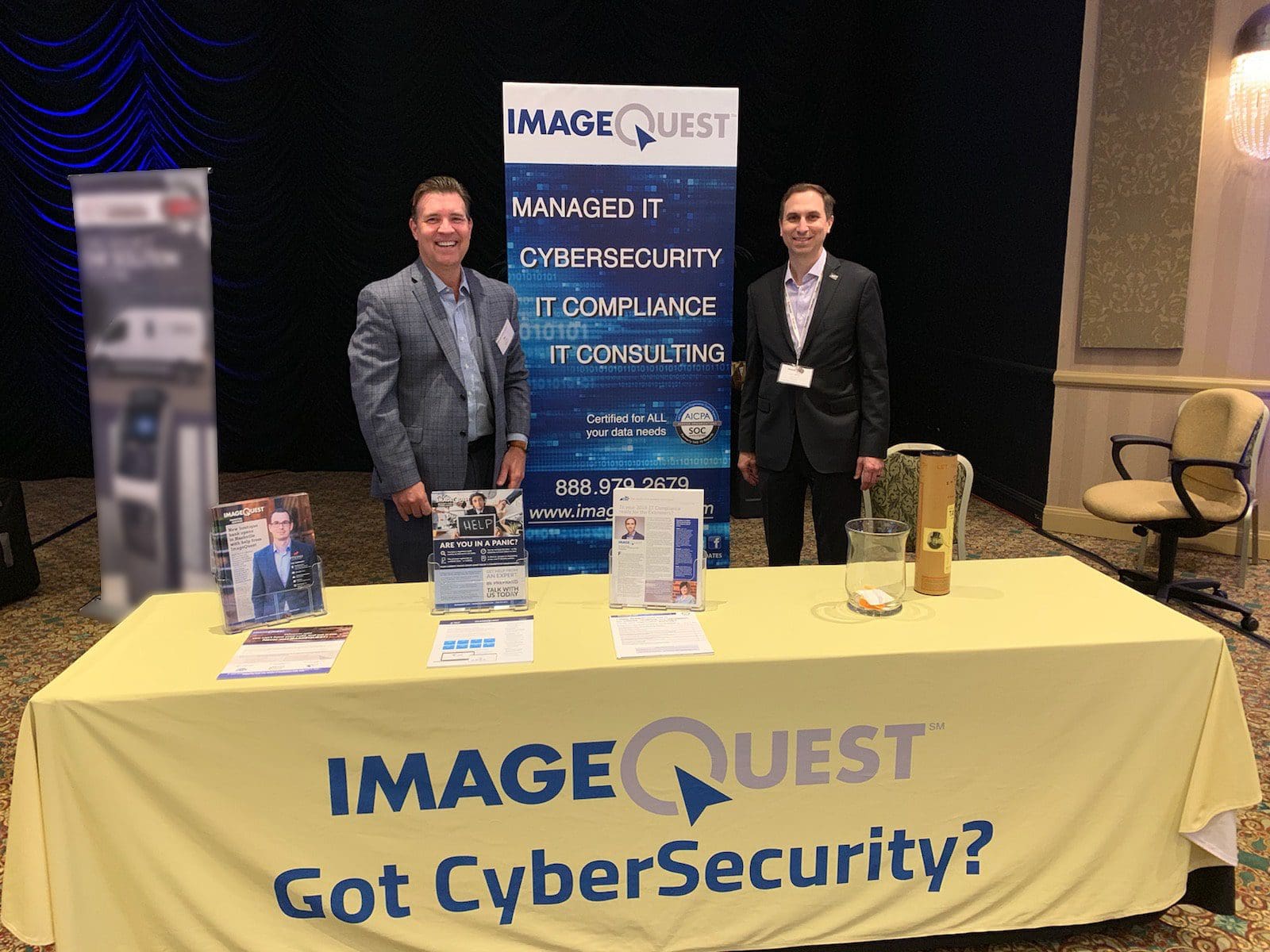 Kentucky Bankers Association, KBA Spring Conference, Milton Bartley, Jay Mallory, ImageQuest, French Lick Resort, IT Compliance, Cybersecurity, IT Security