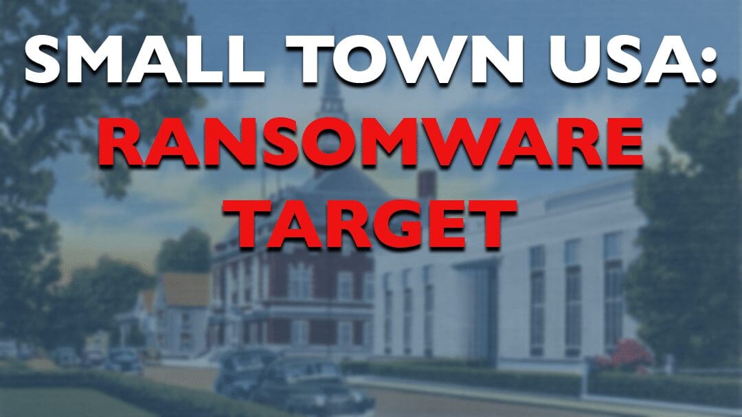 ImageQuest, small towns ransomware targets